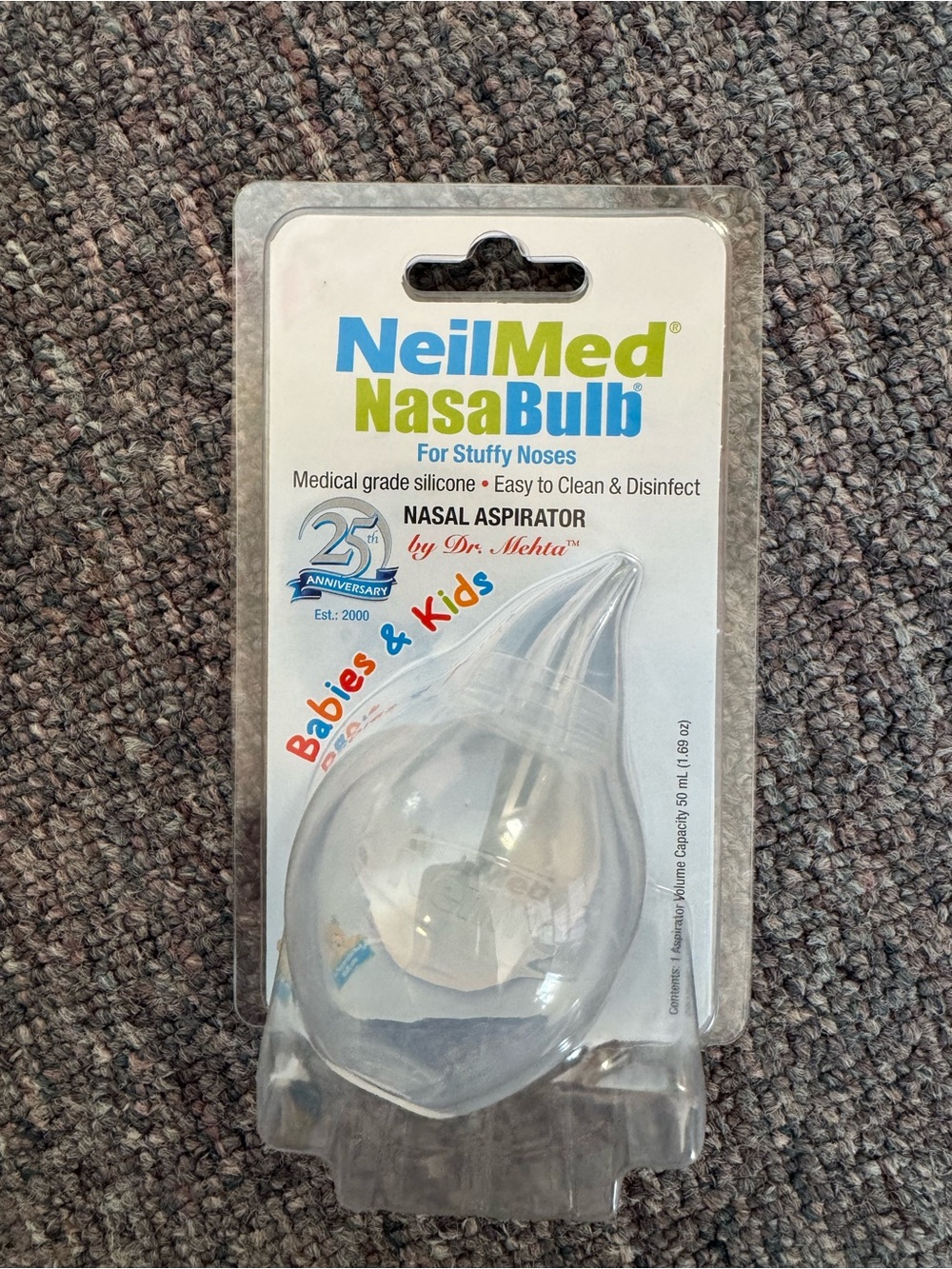 NasaBulb Clear Nasal Aspirator for Babies & Kids